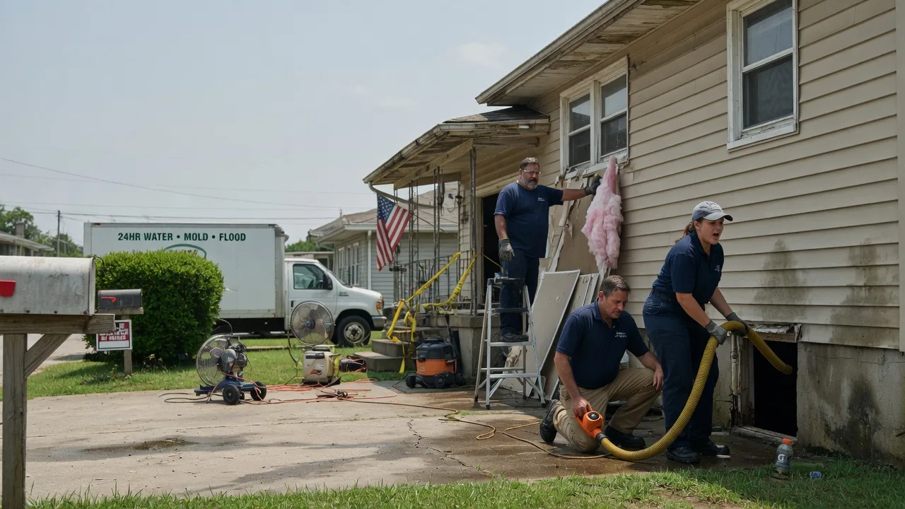 Water Damage Repair in Gregory, TX near me